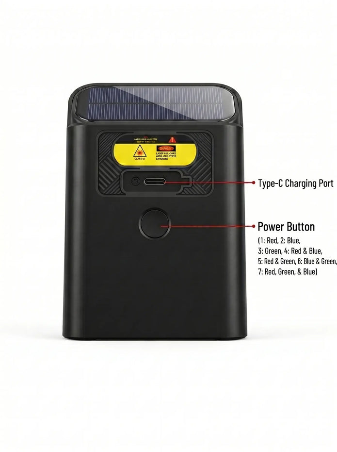 Huntix360™ SkyTrace X3 Tri-Color Laser Chase Light