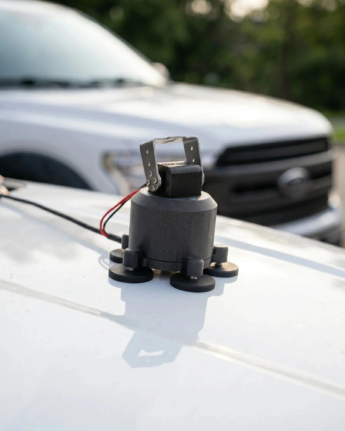 NightHawk M2 pan-and-tilt movement range