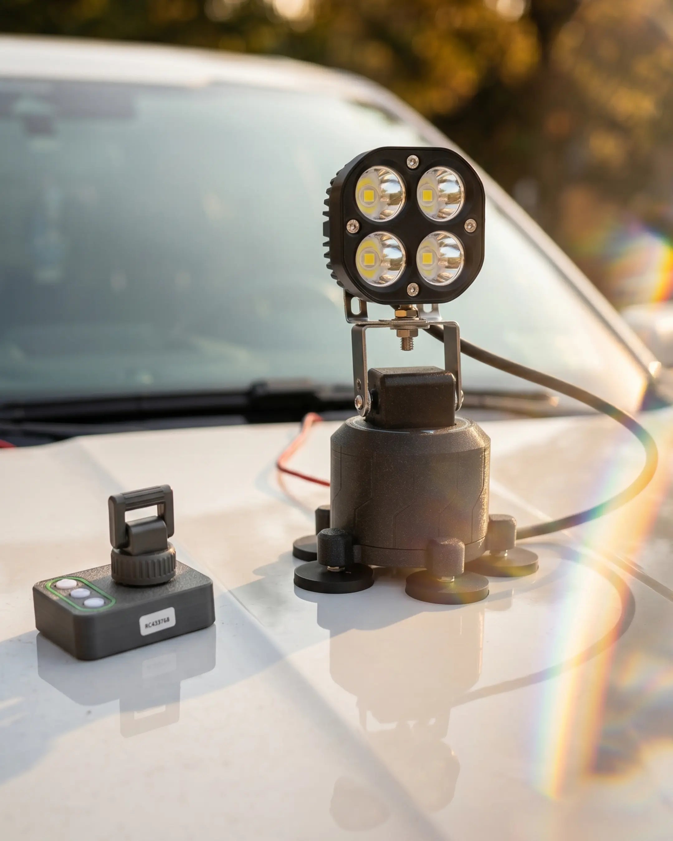 NightHawk M2 vehicle power connections